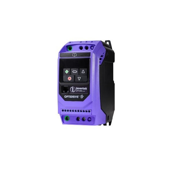 Invertek Drives 0.75 kW 1 HP, 4.3 A; Size 1, IP20;IV: Single Phase, 200-240 V;OV: Three Phase, 200-240 V ODE-3-120043-1F12 - main